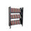 Metal Book Cart Rooling Book Truck Library Book Cart Wheels Pew Cart Book Trolley