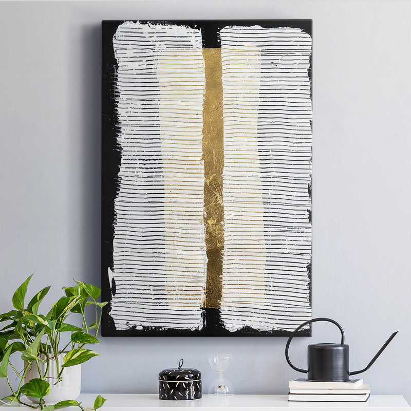 White Pillars I On Canvas Print, 18'' H x 12'' W