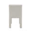 Ensemble de 2 chaises d'appoint Beige Boucle