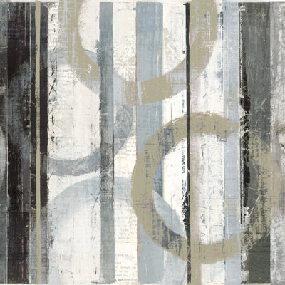 Neutral Zephyr II by Mike Schick - Wrapped Canvas Painting