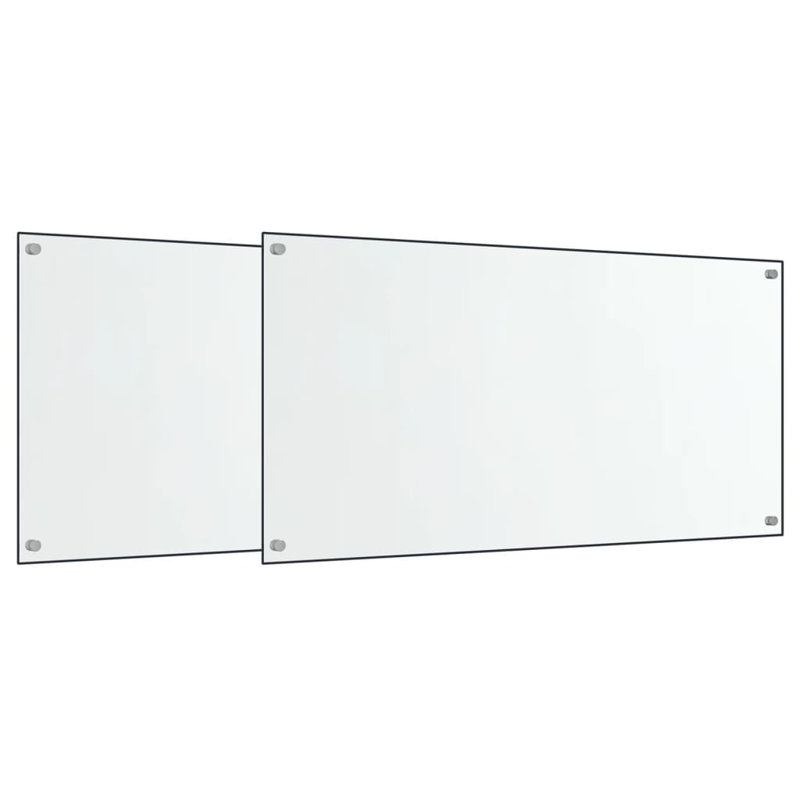 Chalfont Glass Peel and Stick Panel, transparent, 80 x 40 cm