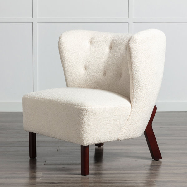 Isabelle & Max™ Alexande Upholstered Slipper Chair | Wayfair