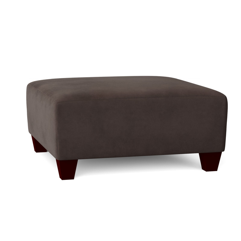 Andrighetti Upholstered Ottoman, Bulldozer Fudge