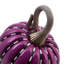 Plum Piped Pumpkin Decorative Accent