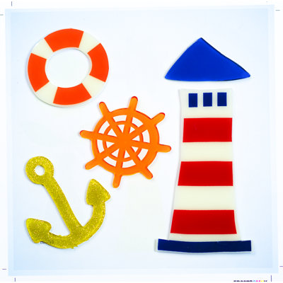 Roush Nautical & Beach Window Decal
