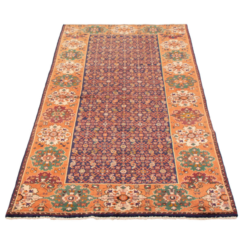 Tapis bleu marine foncé 5 pi 0 po x 10 pi Nour