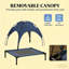 Elevated Portable Pet Dog Cot Bed For Indoor And Outdoor Use