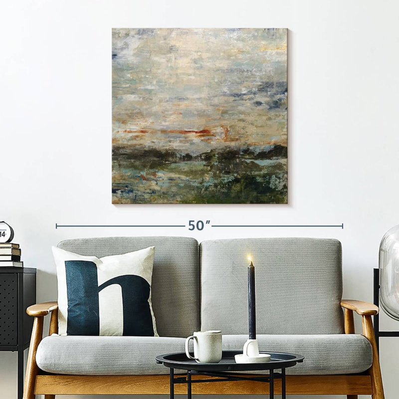 Hillside View, 30" H x 30" W
