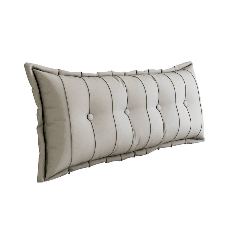 Coussin de tête de lit Sit-up Back Comfort, Blanc, Lit double