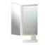 Auben Plastic Rectangle Freestanding Makeup / Shaving Mirror-1866582641