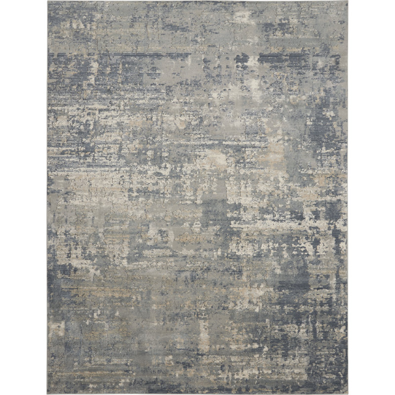 Tapis beige contemporain contemporain, Rectangle 8 pi 10 po x 11 pi 10 po