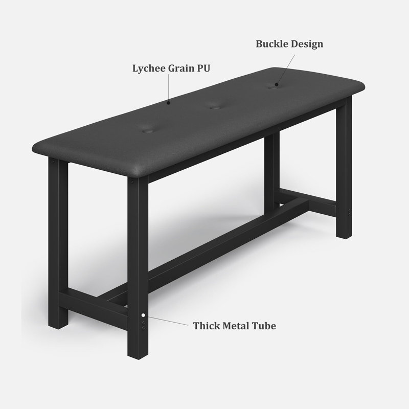 Kitchen Dining Table Set With Upholstered With Storage Drawers & Wine Rack, Gray