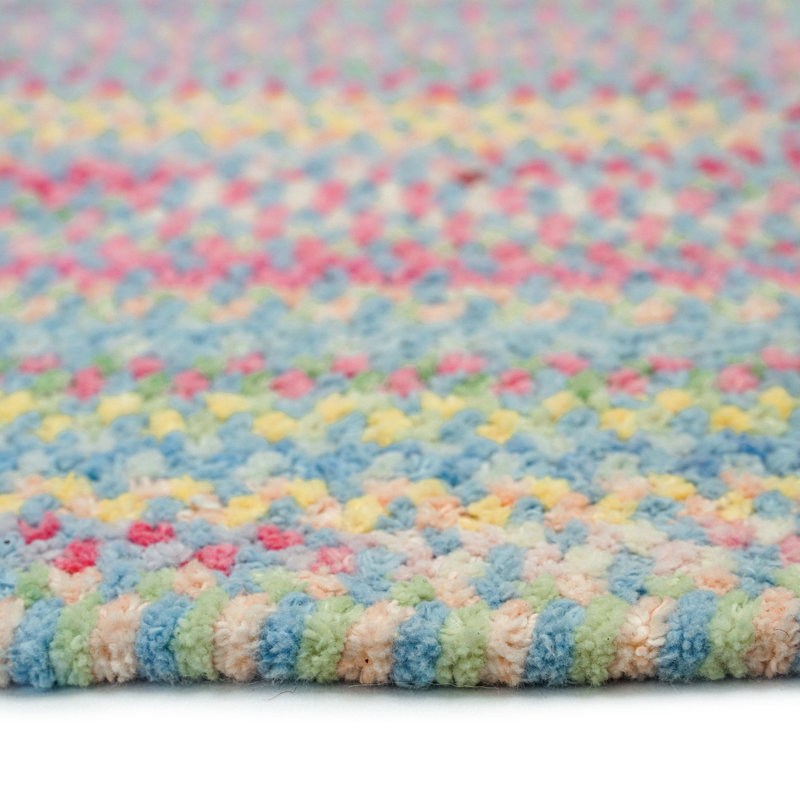 Aaru Cotton Rug, Round 8'6"