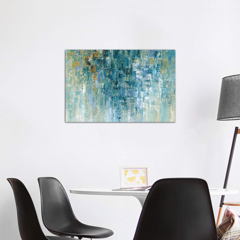 «I Love the Rain» par Nan - reproduction, Toile tendue, H 40 po x l 60 po x P 1,5 po