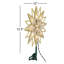 12.5'' Plants & Flowers Lighted Tree Topper
