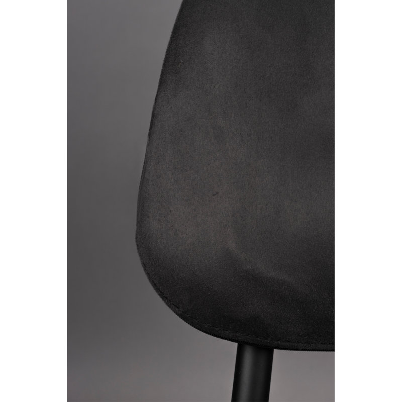 Darby Upholstered Dining Chair, Black