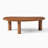 Wabi-sabi all solid wood shaped coffee table-800312083
