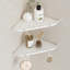 Stainless Steel Drill / Screw Bathroom Shelves