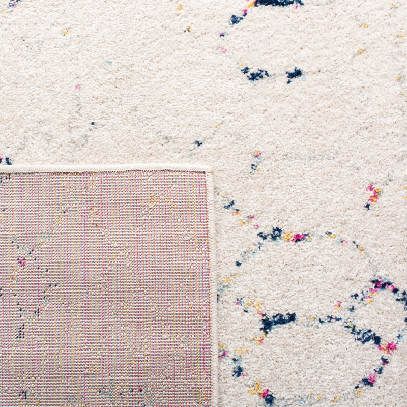 Tapis ivoire Lorenco, Carré 3 pi