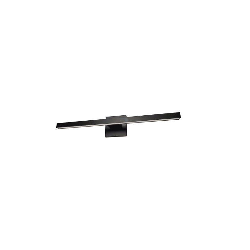 Airedale Dimmable LED Bath Bar, Matte Black
