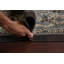 Tapis oriental gris anthracite / ivoire / gris en laine