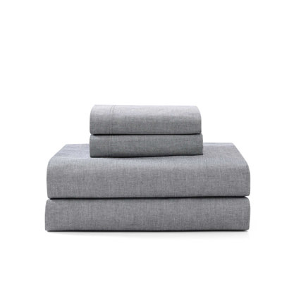 Tommy Hilfiger Cotton Chambray Sheet Set