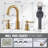 2-handle Bathroom Faucet with Drain Assembly-100517934