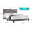 Tufted Low Profile Standard Bed-1020370046-1020370044
