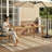 Loto Outdoor Aluminum Dining Table