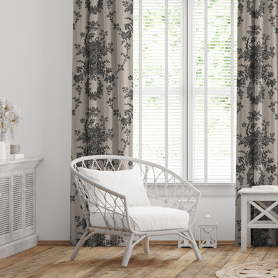 Ensemble de 2 rideaux Country Lane Toile