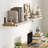 Ilkan Paulownia Wood Floating Shelf -752042773