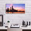 «Chicago - Burning Amber Sunset» par Epic Portfolio, art mural sur toile-101649245