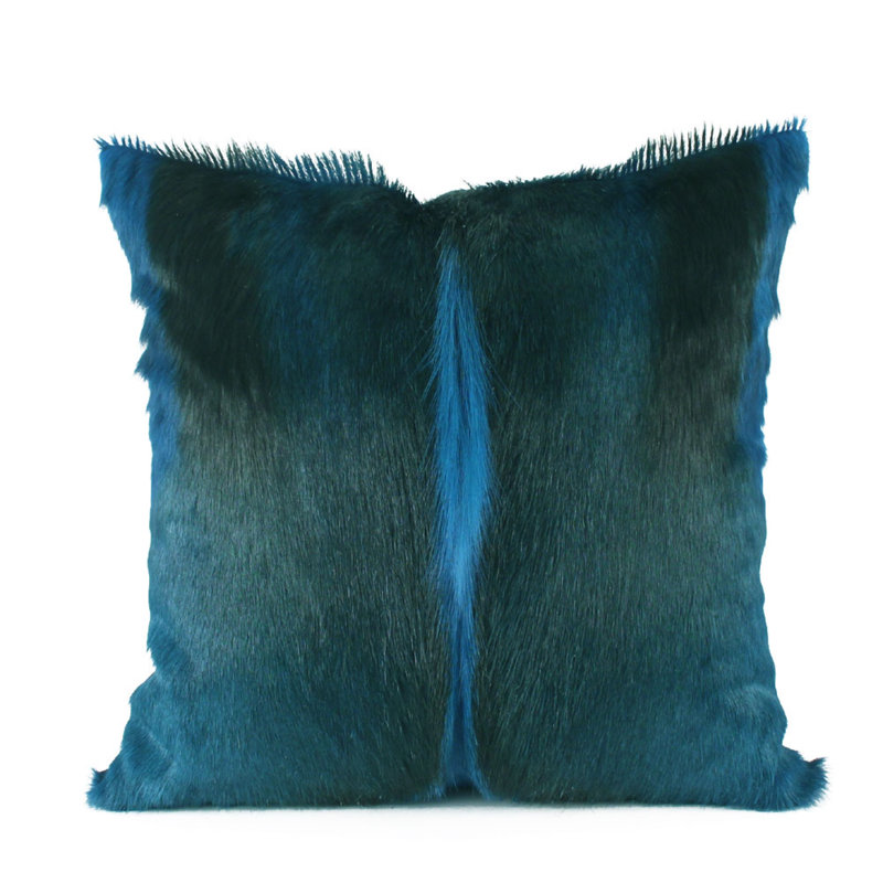 Springbok Accent Pillow by Outpost Original, Peacock, 17" x 17"