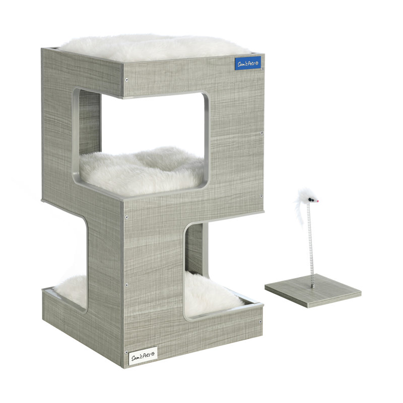 Escher 23.5'' H Cat Tree, Gray