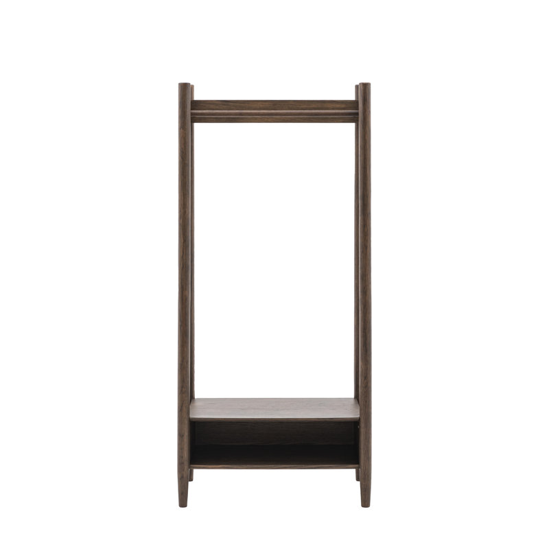 Hatfield Open Wardrobe 800x480x1700mm, Smoked