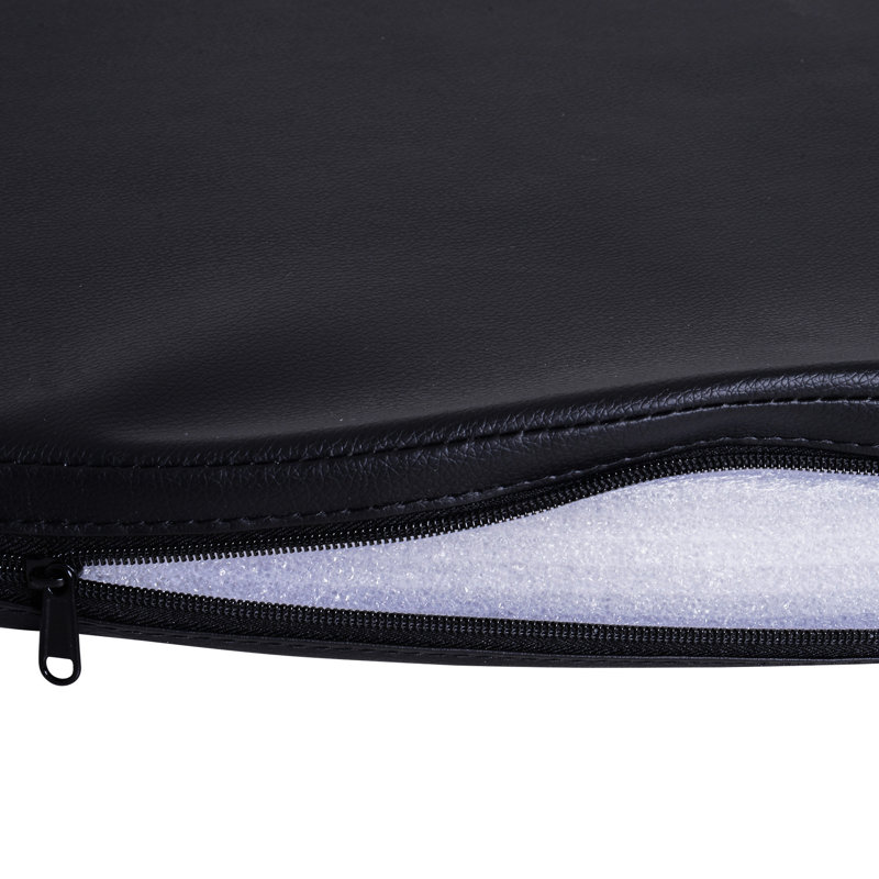 Tapis noir Pole Dance, 2 po d'épaisseur x 5 pi de largeur, pliable. Noyau en mousse. Housse imperméable. Convient à plusieurs bases. Idéal pour les débutants à la maison pliable, noir. Intérieur. Excellent excellent débutant danseur