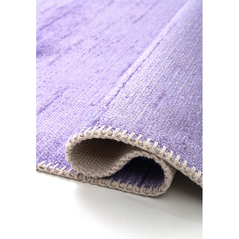 Rapture Area Rug in Purple, Rectangle 6'7" x 8'3"
