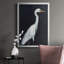 Calm Great Egret II - impression d'un seul cadre photo-1357522964-1357522965