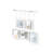Black Metal Picture Frame - Set of 5-48141033
