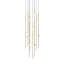 Constellation - Luminaire suspendu rond à DEL 12 po Aries - 3000 K - Câble 120 po-112694407-112694408-134449787