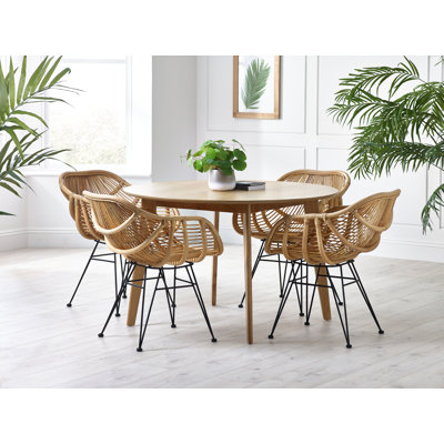 Trisha 4 -Person Dining Set