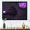 «Purple Glitter Sparkle», reproduction d'art sur toile Glam