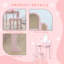 Kids Vanity Set with Mirror