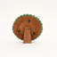 Green Circle Single Picture Frame