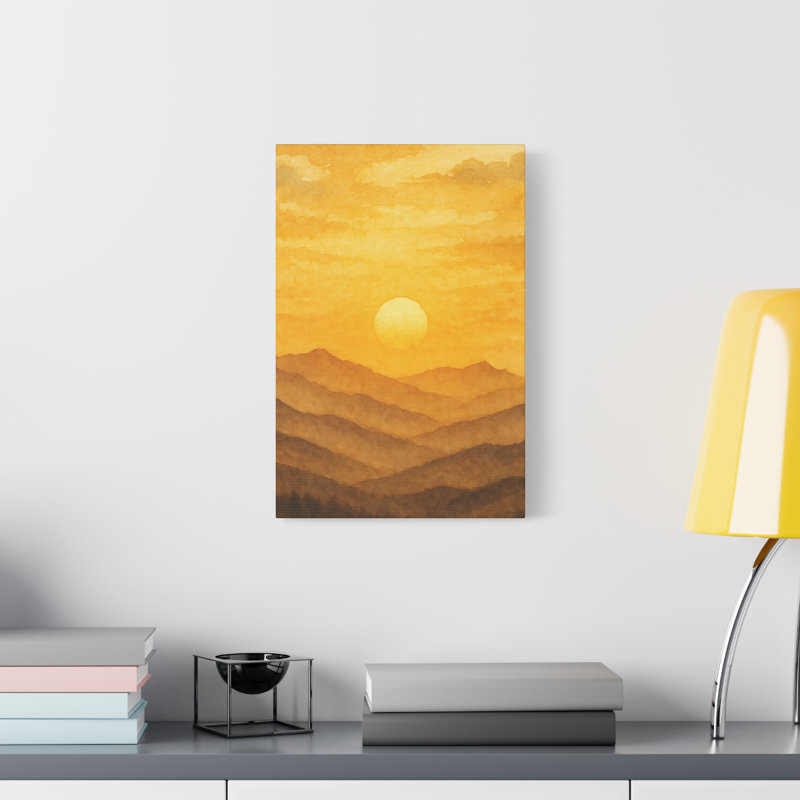 Aaroon Single Picture Frame Print on Canvas, 45.72 cm H x 30.48 cm W