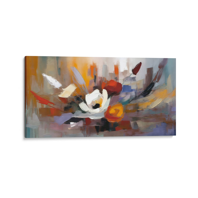 Couleurs florissantes, H 18 po x l 36 po