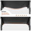 Chaise longue inclinable en aluminium Marilea-488845785