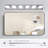 Modern 6-Light Chrome LED Vanity Mirror Light Fixture