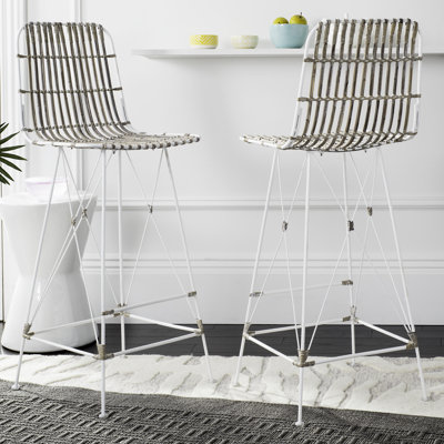 Counter Stool with Metal Frame