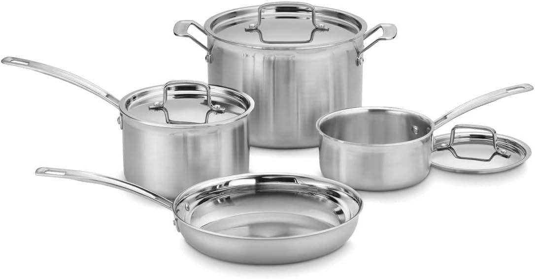 Cuisinart MultiClad Pro 7 Piece Cookware Set